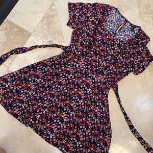 Floral mini dress